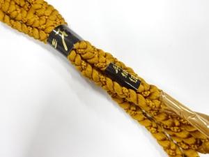 未使用品　正絹　手組帯締め